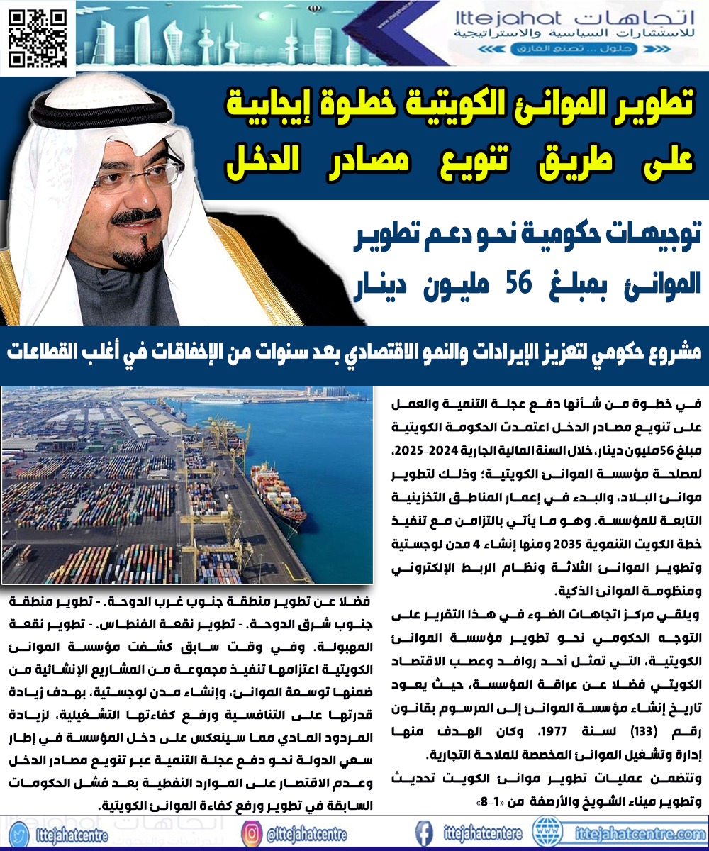 تطوير الموانئ الكويتية